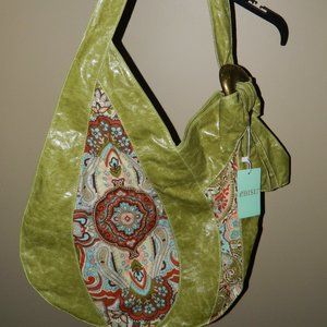 Ebisu eBISU Womens Handbag Purse Green NEW